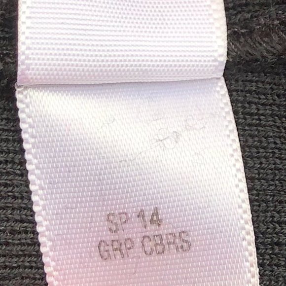 ST. JOHN CAVIAR Exposed Back Zipper Sleeveless Black Midi Shift Dress Pockets 12 - Picture 15 of 16